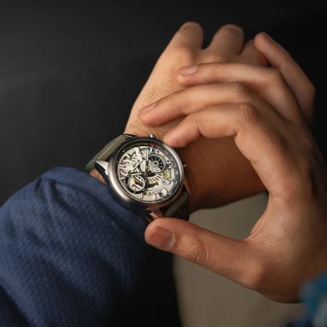 AVI-8 Hawker Harrier Matador Chronograph Storm Grey AV412501 Görsel 11