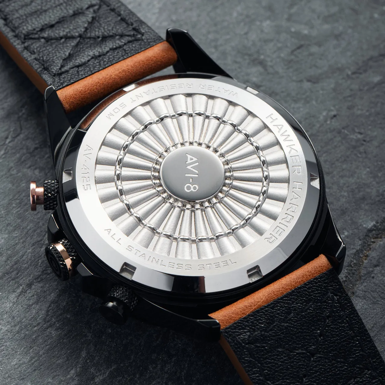 AVI-8 Hawker Harrier Matador Chronograph Black AV412502 detay görseli 5