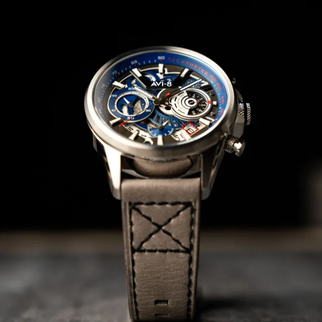 AVI-8 Hawker Harrier Matador Chronograph Slate Blue AV412503 Görsel 9