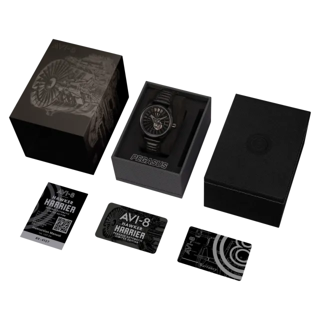 AVI-8 Hawker Harrier Pegasus Otomatik Piston Black AV412701 Görsel 10