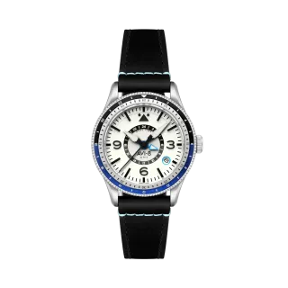AVI-8 Flyboy Airmaster GMT Automatic White AV412802
