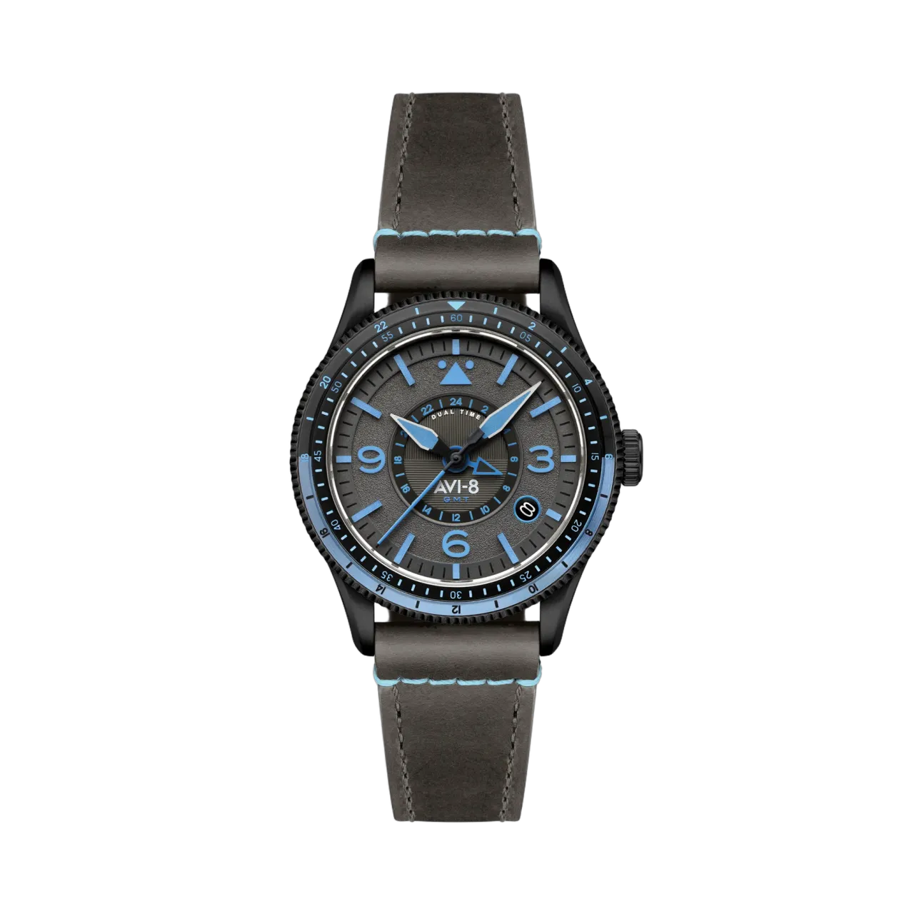 AVI-8 Flyboy Airmaster GMT Automatic Grey AV412805