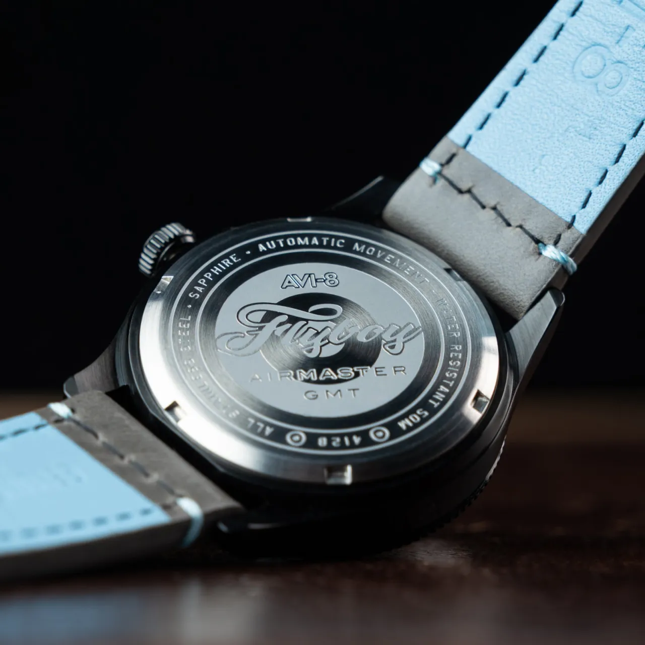 AVI-8 Flyboy Airmaster GMT Automatic Grey AV412805 detay görseli 5