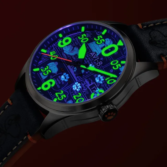 AVI-8 Spitfire Smith Automatic Blue Beagle AV413401 Görsel 5