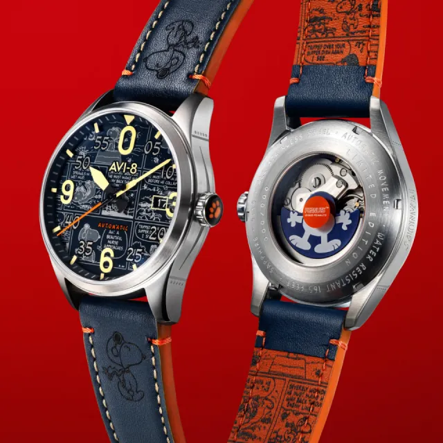 AVI-8 Spitfire Smith Automatic Blue Beagle AV413401 Görsel 8