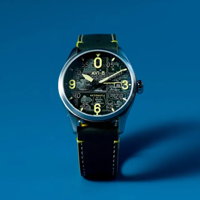 AVI-8 Spitfire Smith Otomatik Yeşil AV413402 Görsel 2