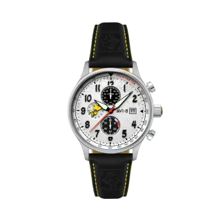 AVI-8 Hawker Hurricane Classic Chronograph Woodstock White AV413501