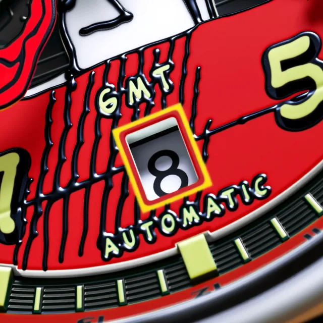 AVI-8 Hawker Hurricane Kent GMT Automatic Black AV413601 Görsel 7