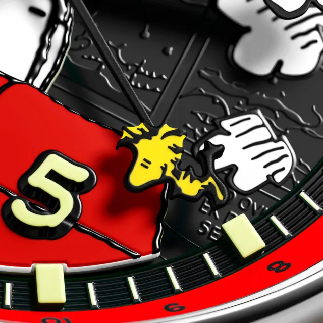 AVI-8 Hawker Hurricane Kent GMT Automatic Black AV413601 Görsel 8