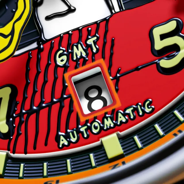 AVI-8 Hawker Hurricane Kent GMT Otomatik Mavi AV413602 Görsel 8