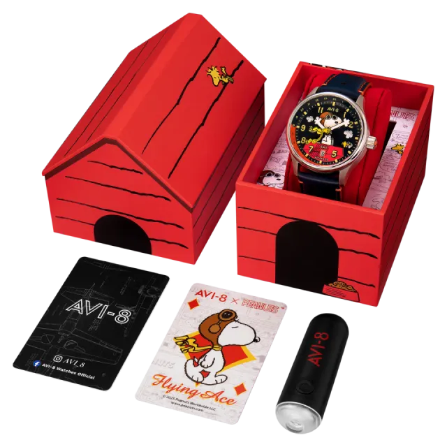 AVI-8 Hawker Hurricane Kent GMT Otomatik Mavi AV413602 Görsel 10