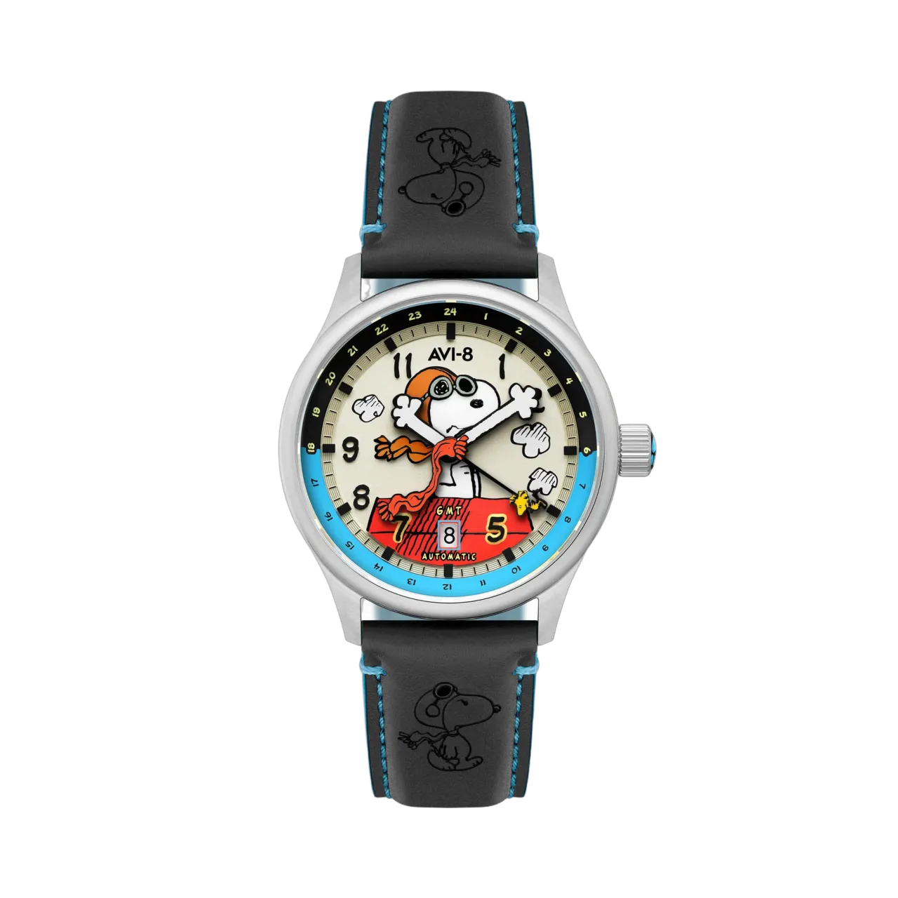 AVI-8 Hawker Hurricane Kent GMT Automatic Cream AV413603