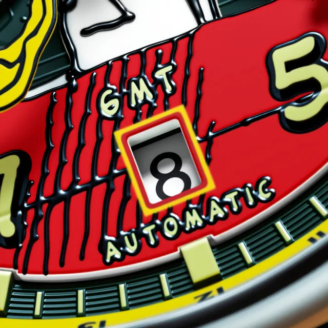 AVI-8 Hawker Hurricane Kent GMT Automatic Green AV413604 Görsel 7