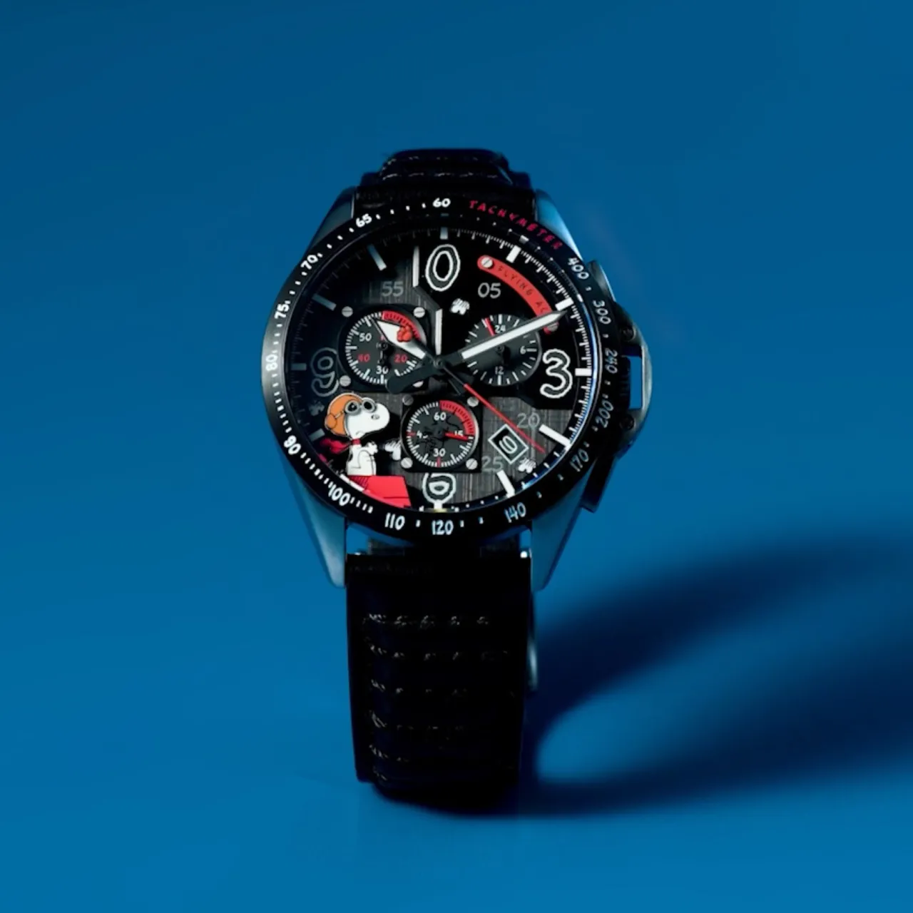 AVI-8 P-51 Mustang Blakeslee Chronograph Black AV414001 detay görseli 1