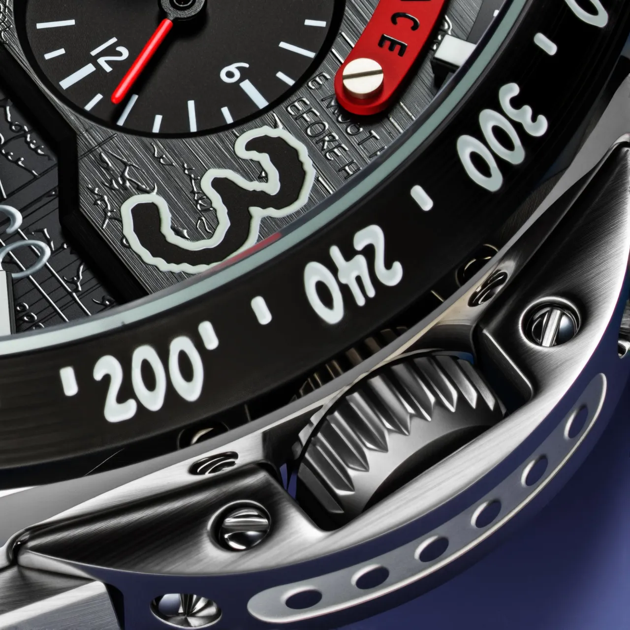 AVI-8 P-51 Mustang Blakeslee Chronograph Black AV414001 detay görseli 5