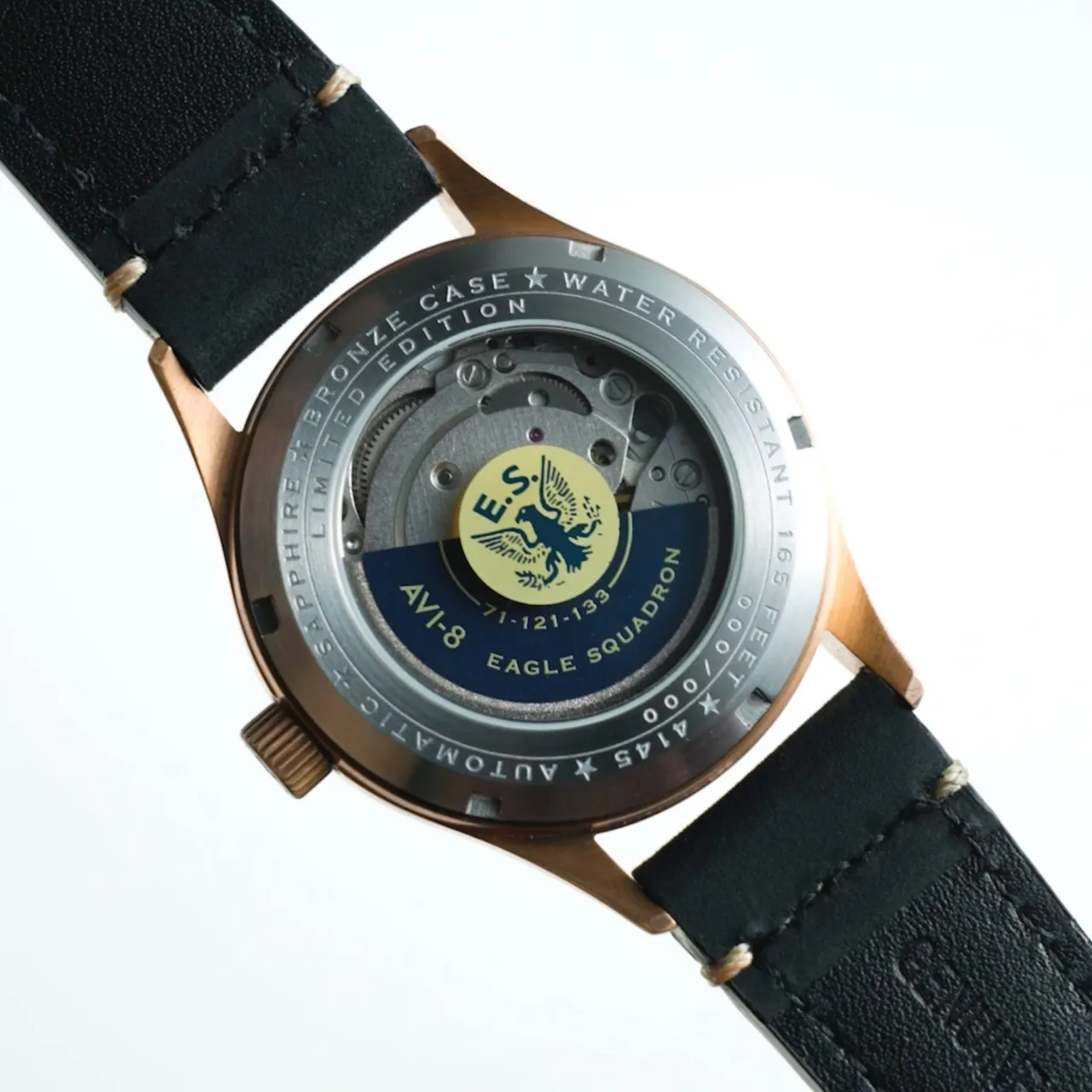 AVI-8 Flyboy Eagle Squadron Otomatik Yeşil AV414503 detay görseli 1