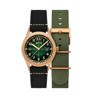 AVI-8 Flyboy Eagle Squadron Otomatik Yeşil AV414503