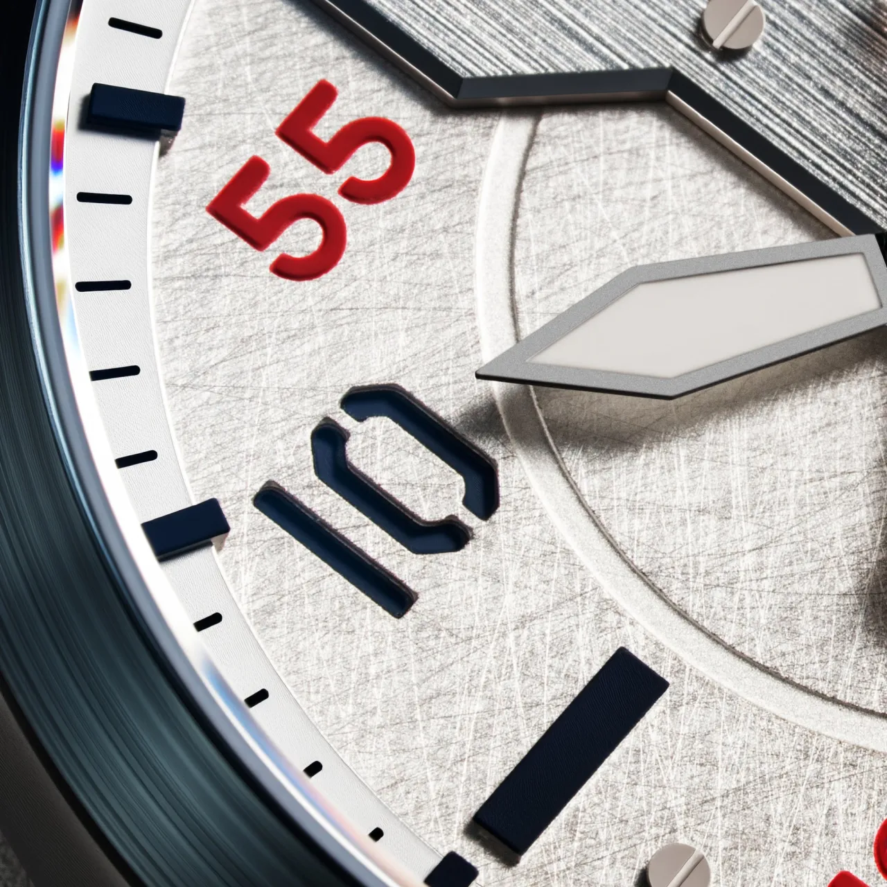AVI-8 P-51 Mustang Hitchcock Automatic Silver AV414601 detay görseli 5