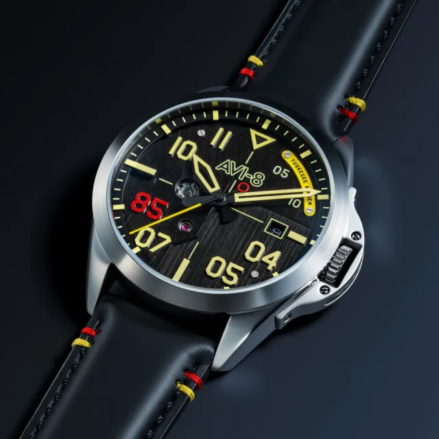 AVI-8 P-51 Mustang Patriot Automatic Black AV414801 Görsel 4