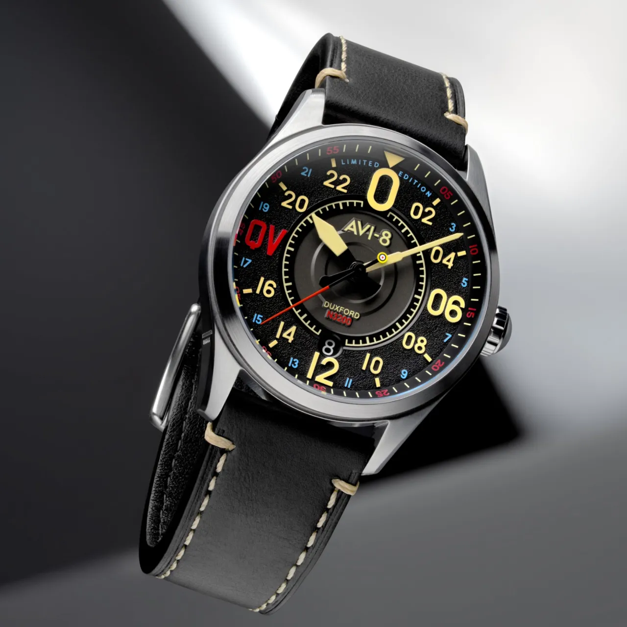 AVI-8 Spitfire N3200 Imperial War Museums 24 Hour Automatic Limited Edition AV414901 detay görseli 3