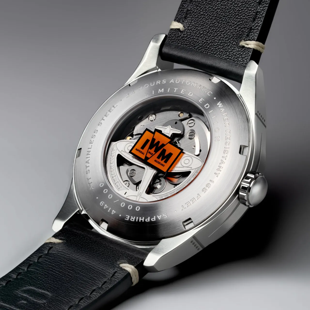 AVI-8 Spitfire N3200 Imperial War Museums 24 Hour Automatic Limited Edition AV414901 detay görseli 4