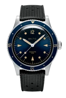 Baltic Aquascaphe Classic Blue Gilt Otomatik