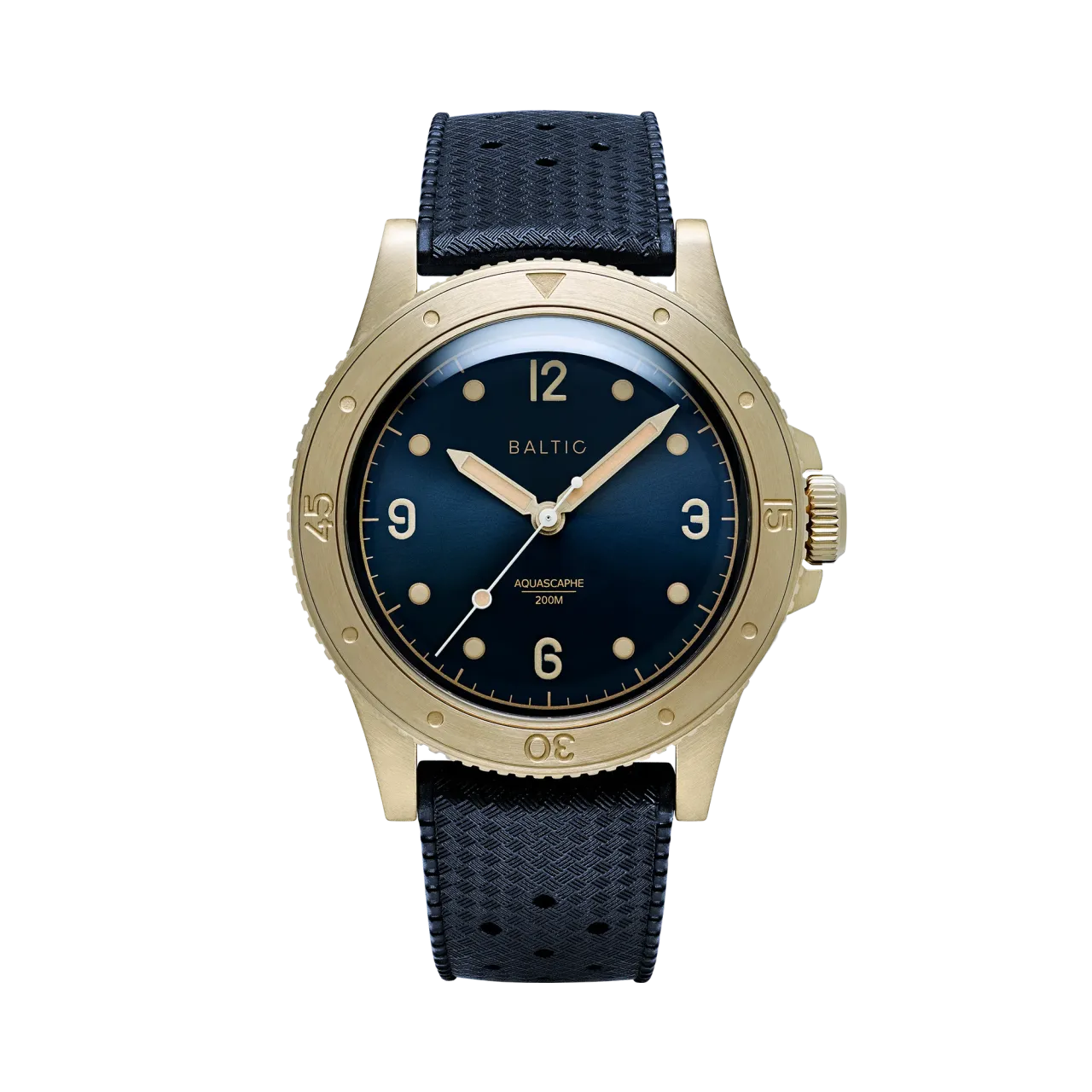Baltic Aquascaphe Bronze Blue Gilt Otomatik