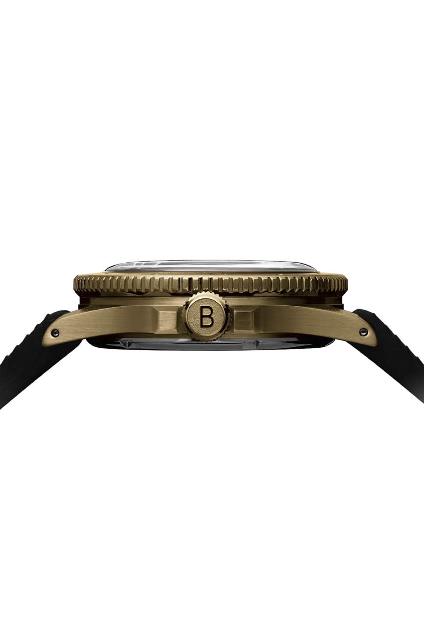 Baltic Aquascaphe Bronze Blue Gilt Otomatik detay görseli 2