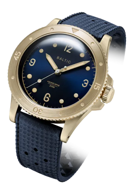 Baltic Aquascaphe Bronze Blue Gilt Otomatik Görsel 2