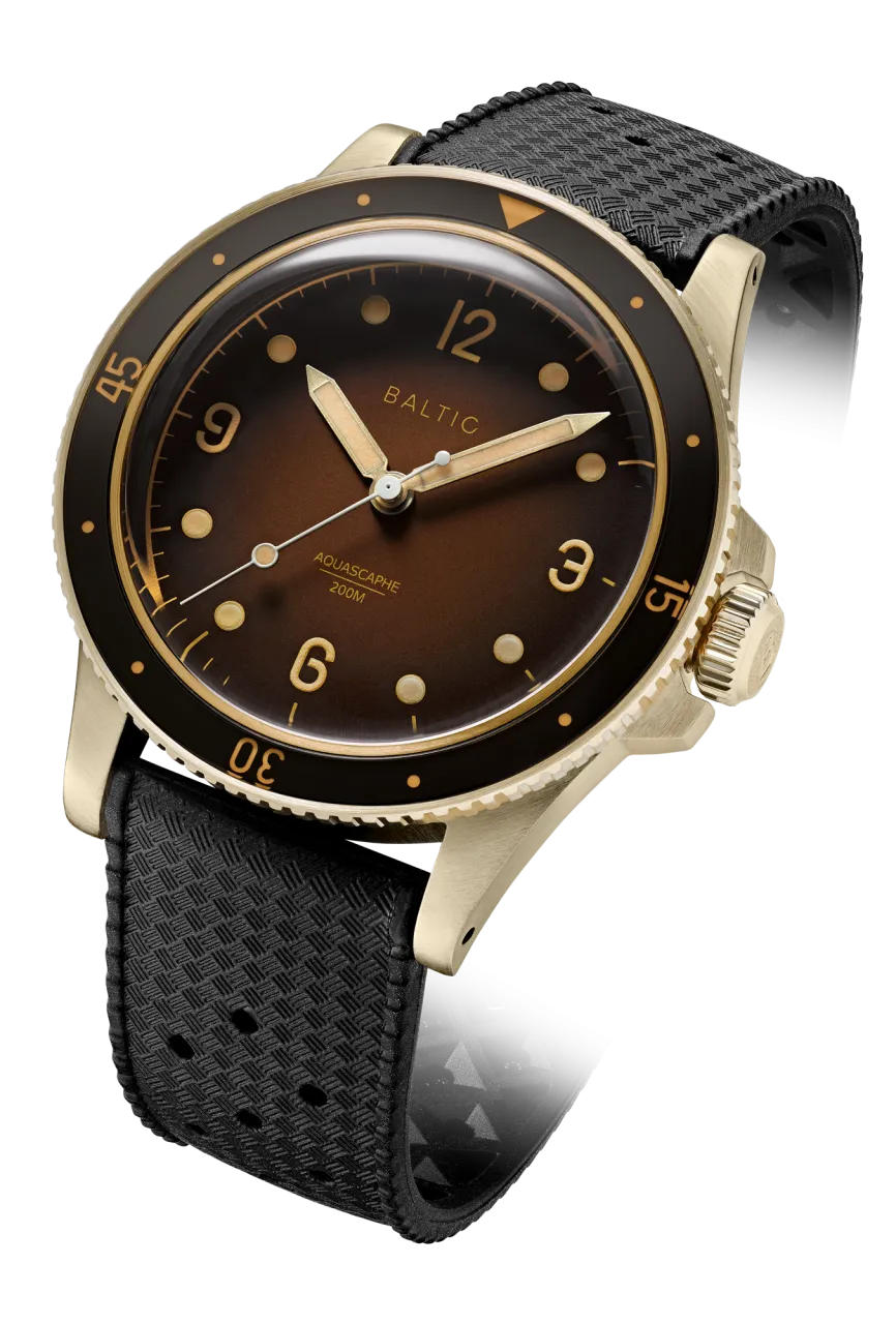 Baltic Aquascaphe Bronze Brown Otomatik detay görseli 1