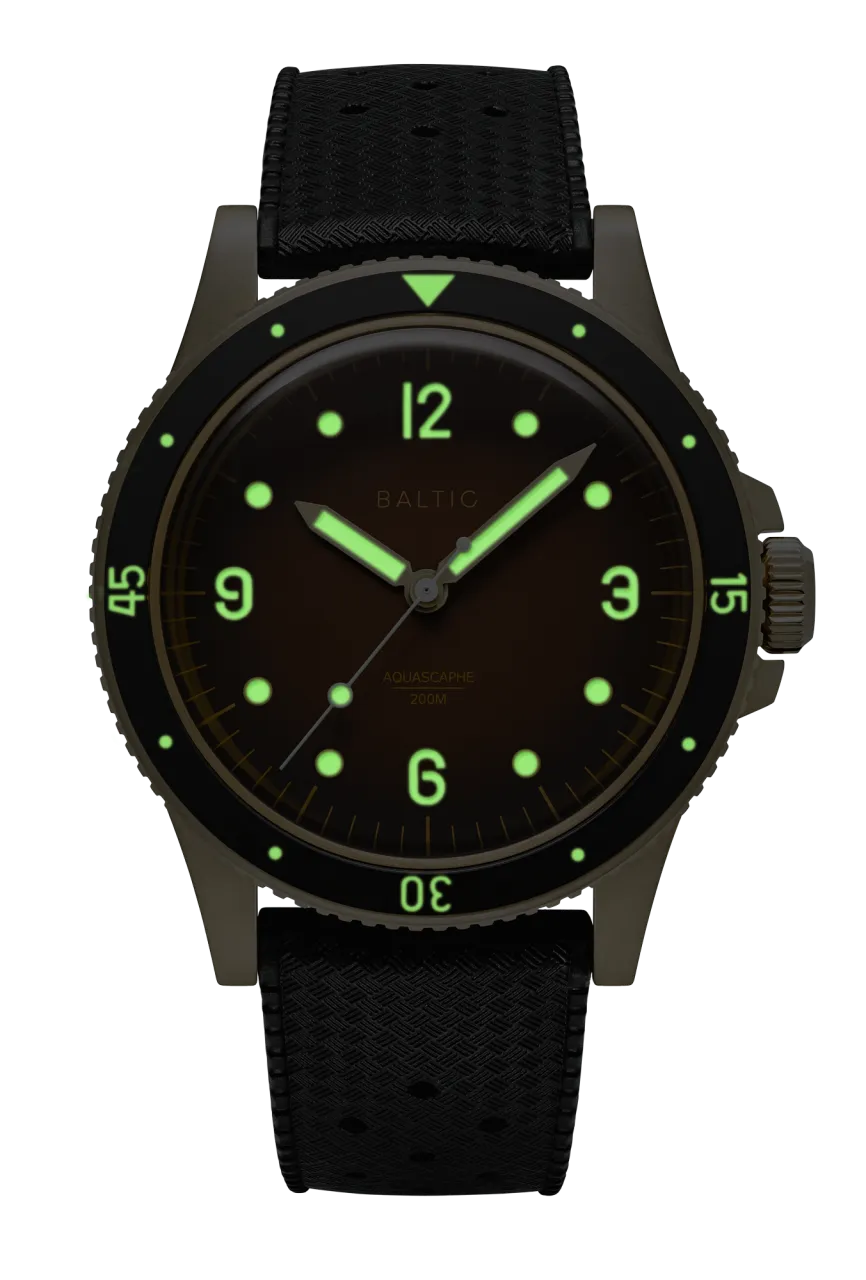 Baltic Aquascaphe Bronze Brown Otomatik detay görseli 4