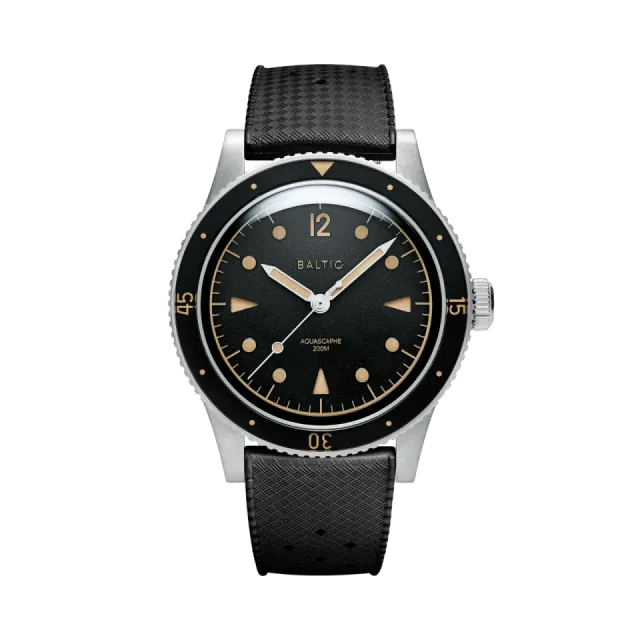 Beğenmek için çift tıkla Baltic Aquascaphe Classic Black Gilt Otomatik Görsel 1