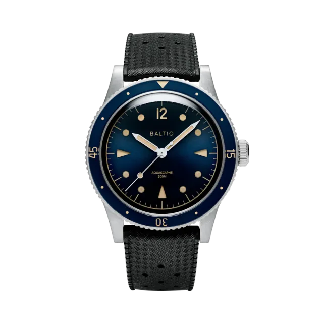 Baltic Aquascaphe Classic Blue Gilt Otomatik