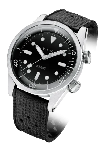 Baltic Aquascaphe Dual-Crown Black Otomatik Görsel 2