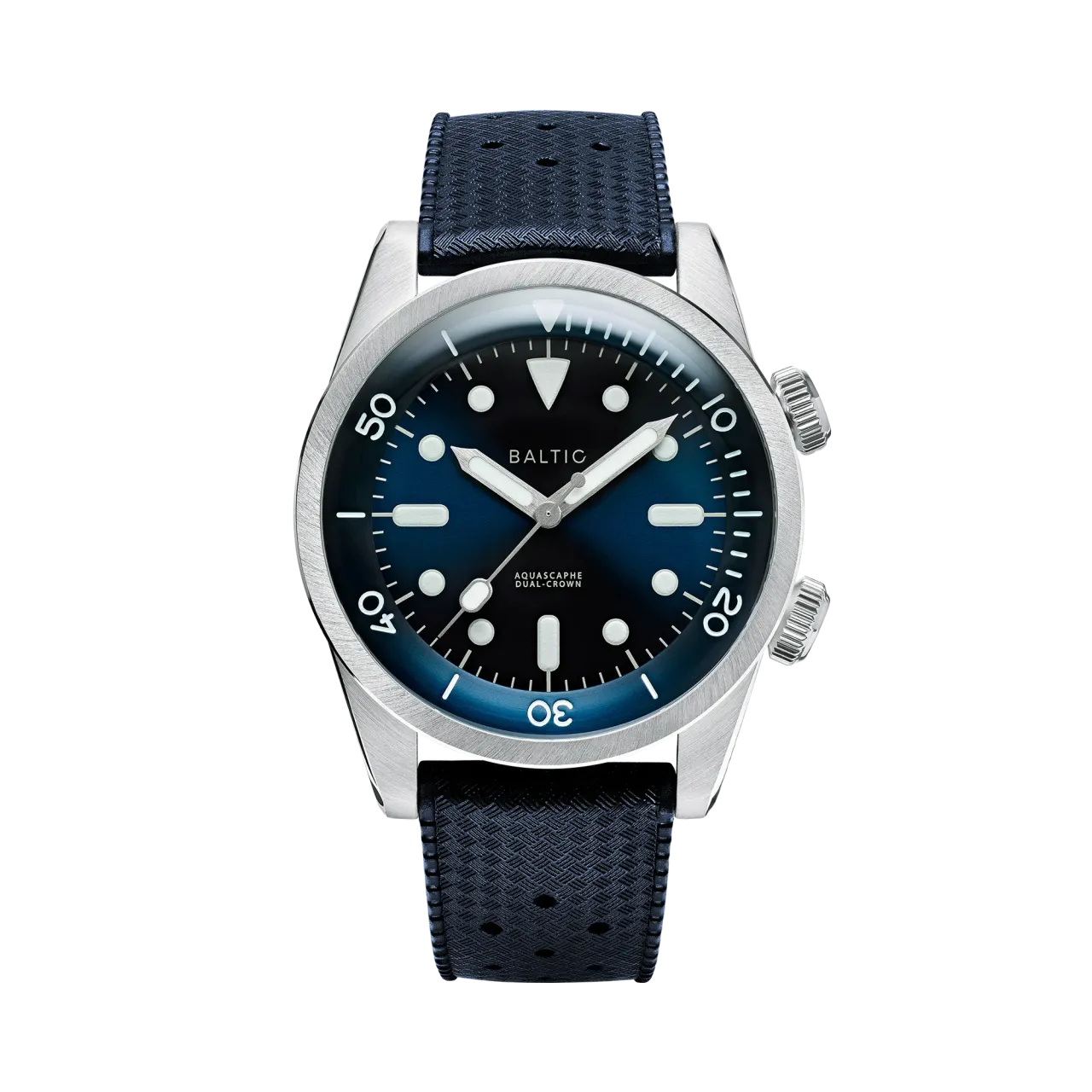 Baltic Aquascaphe Dual-Crown Mavi Otomatik