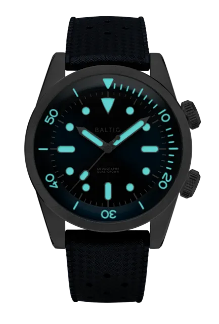 Baltic Aquascaphe Dual-Crown Mavi Otomatik Görsel 4