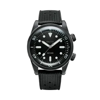 Baltic Aquascaphe Dual-Crown PVD Black Otomatik 39mm