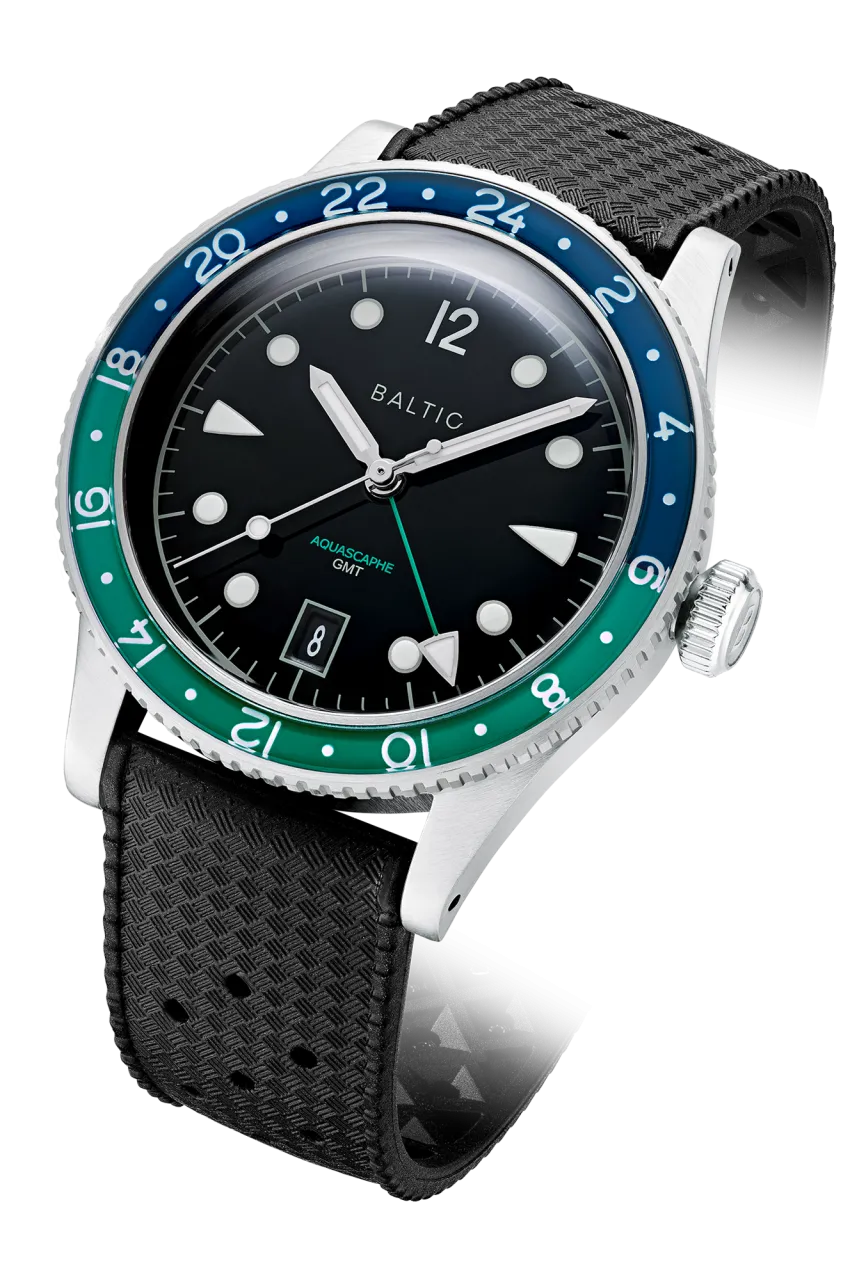 Baltic Aquascaphe GMT Green Otomatik detay görseli 1