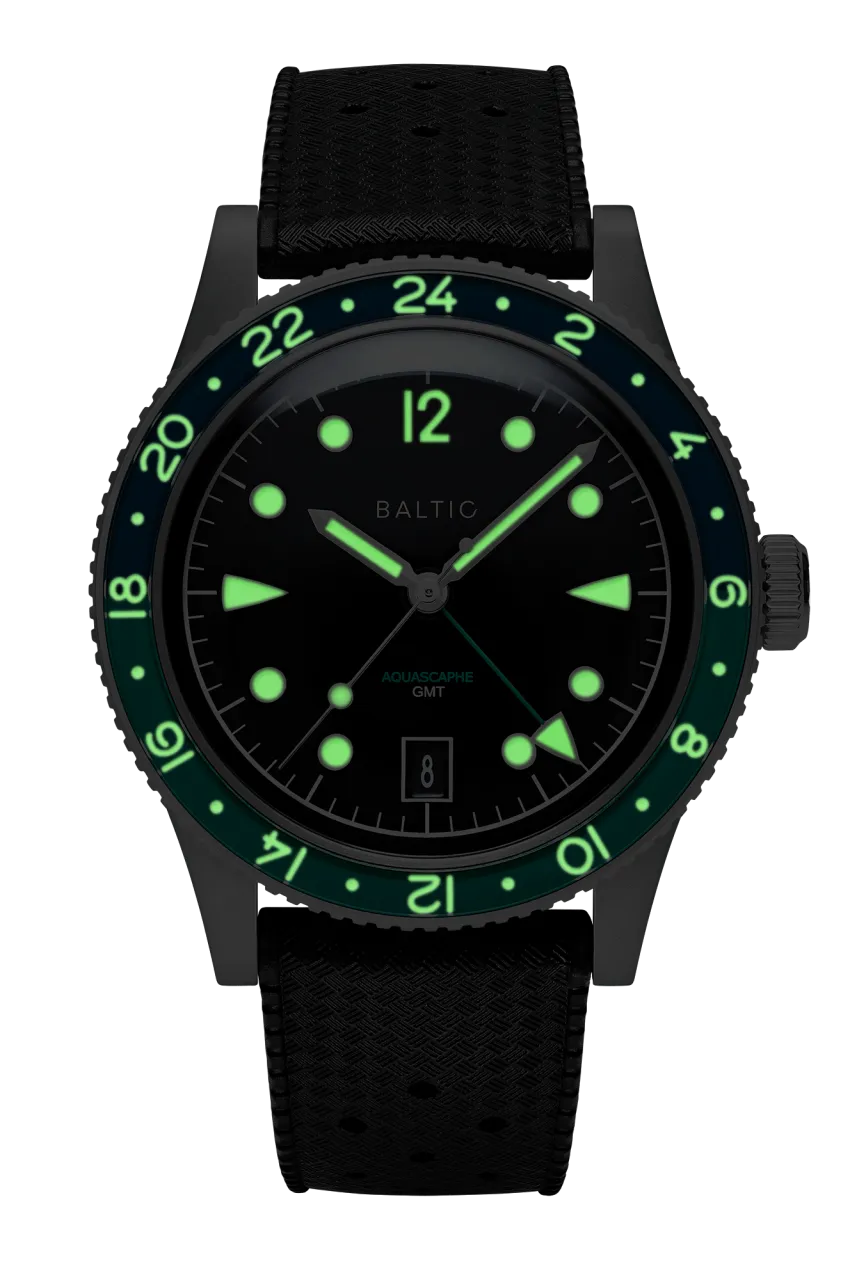 Baltic Aquascaphe GMT Green Otomatik detay görseli 3