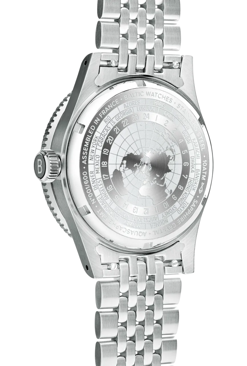 Baltic Aquascaphe GMT Grey Otomatik detay görseli 2
