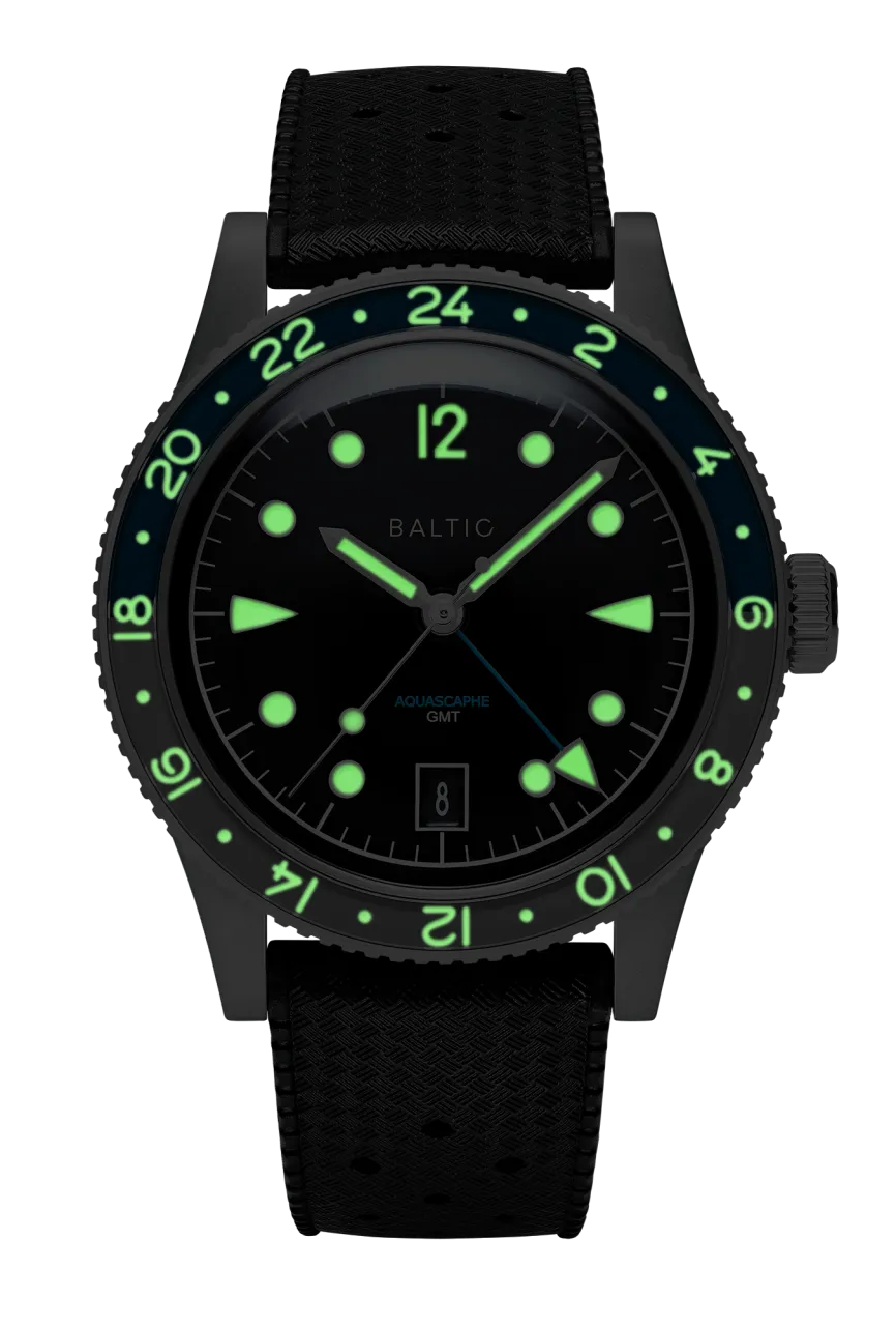 Baltic Aquascaphe GMT Grey Otomatik detay görseli 3