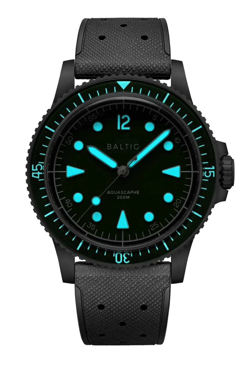 Baltic Aquascaphe MK2 Green Otomatik detay görseli 2