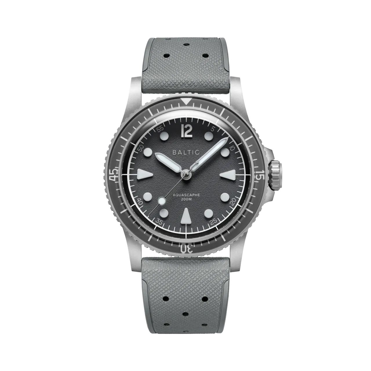 Baltic Aquascaphe MK2 Grained Grey 37mm Otomatik