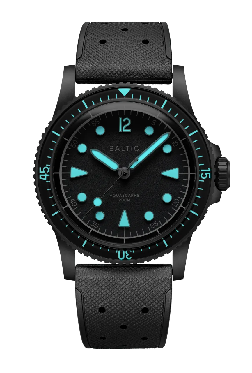 Baltic Aquascaphe MK2 Grained Grey 37mm Otomatik detay görseli 2