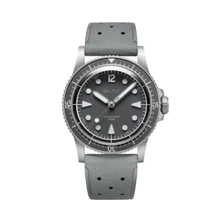 Baltic Aquascaphe MK2 Grained Grey 37mm Otomatik