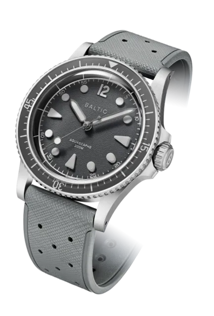 Baltic Aquascaphe MK2 Grained Grey 37mm Otomatik Görsel 2
