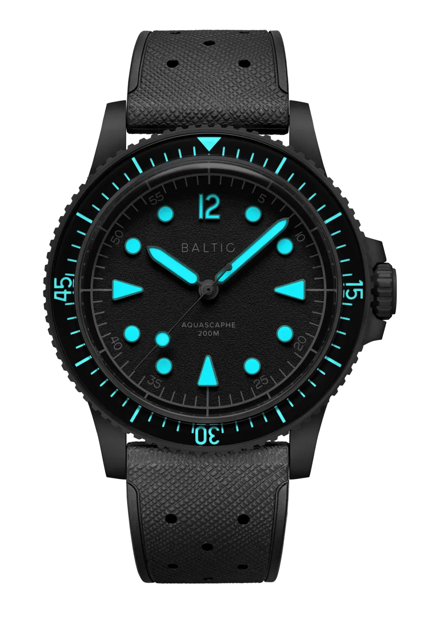 Baltic Aquascaphe MK2 Grained Grey Otomatik detay görseli 2