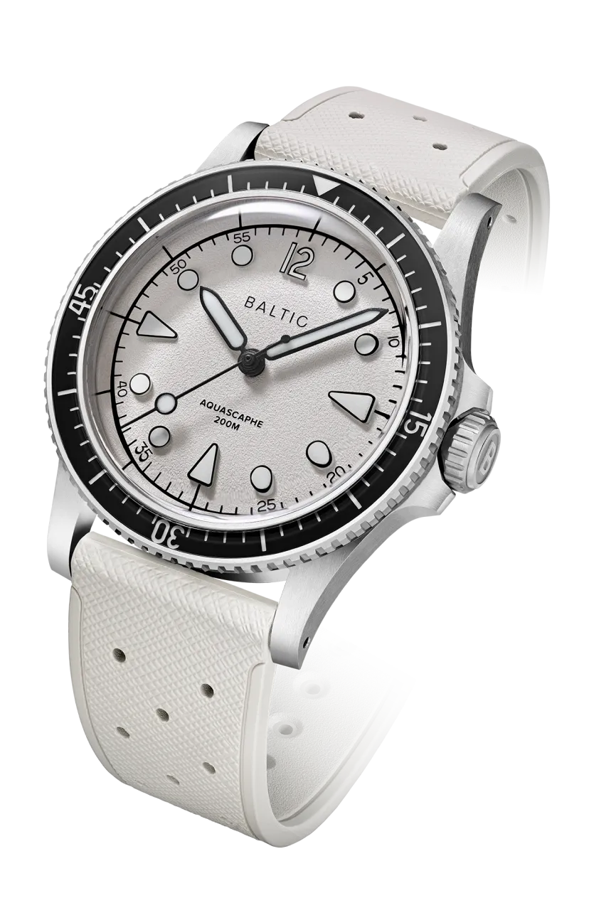 Baltic Aquascaphe MK2 Warm Silver 37mm Otomatik detay görseli 1