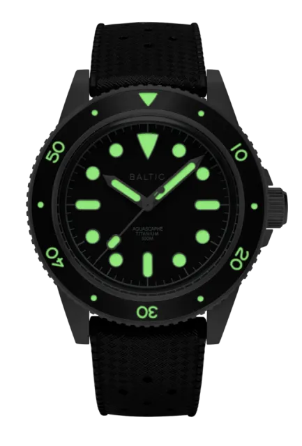 Baltic Aquascaphe Titanium Black Otomatik Görsel 4