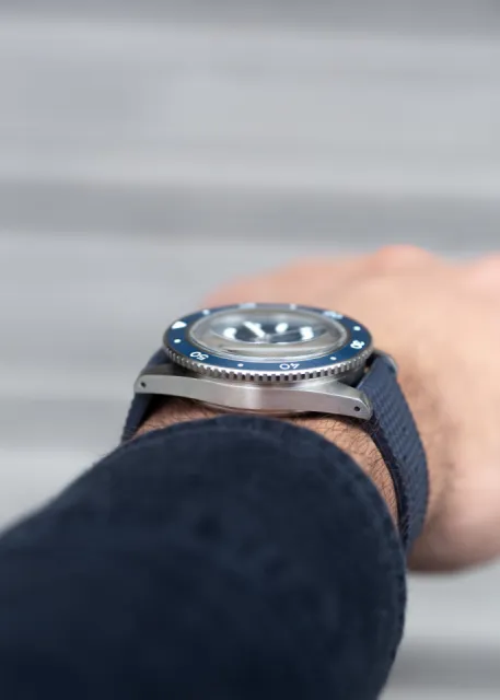 Baltic Aquascaphe Titanium Blue Otomatik Görsel 7